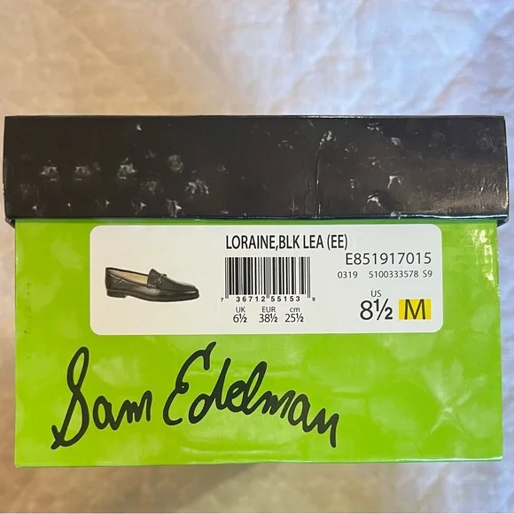 Black Sam Edelman Loraine Bit Loafers size 8.5 - Picture 6 of 7